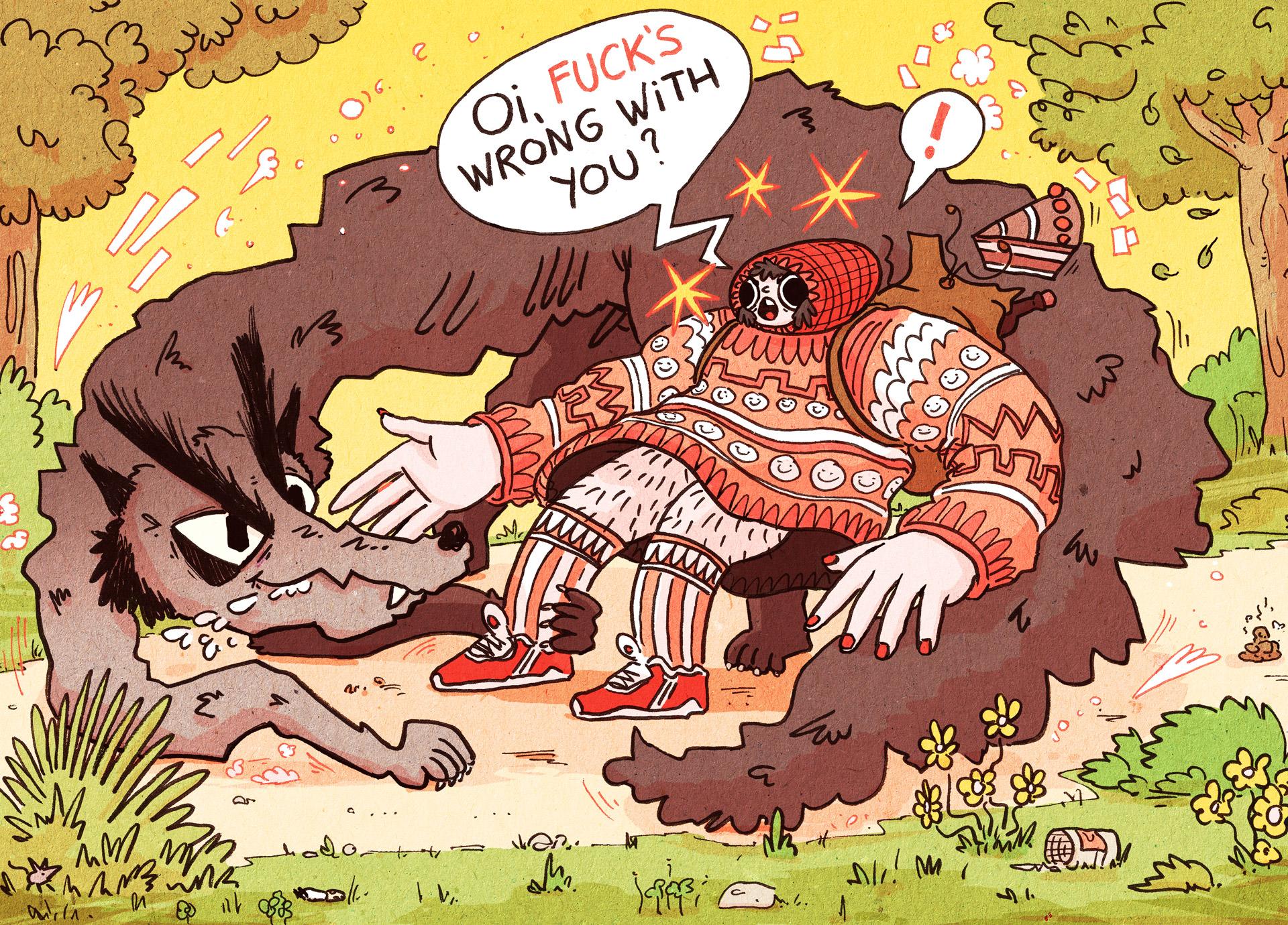 Little Red Riding Hood Comic