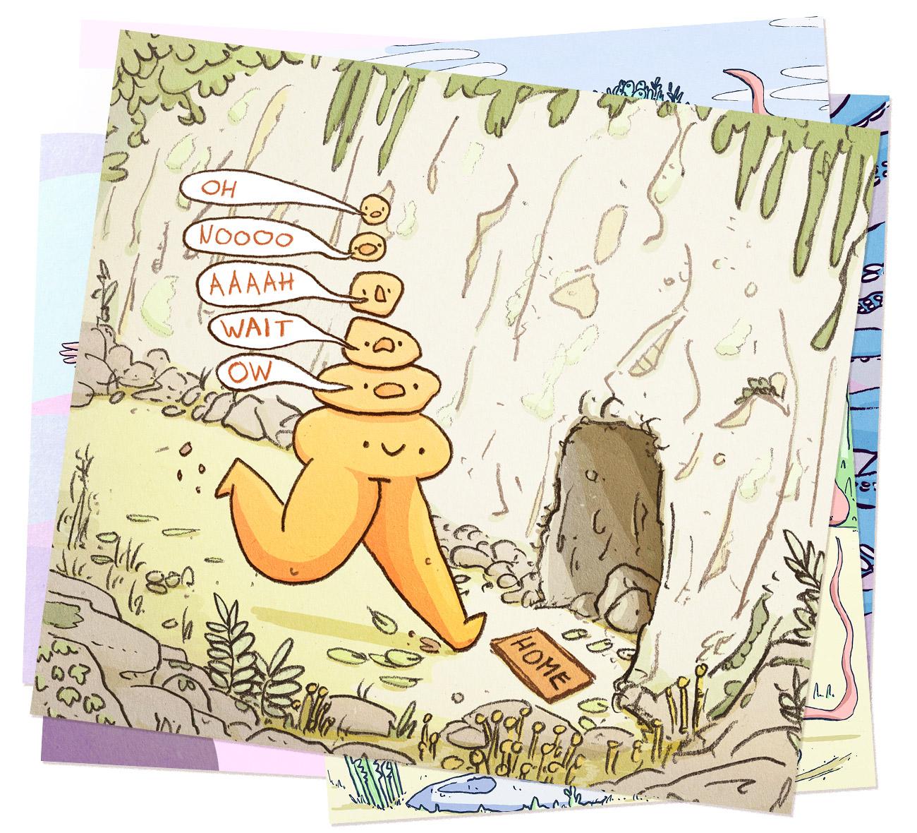 Monster illustration Collection illustration