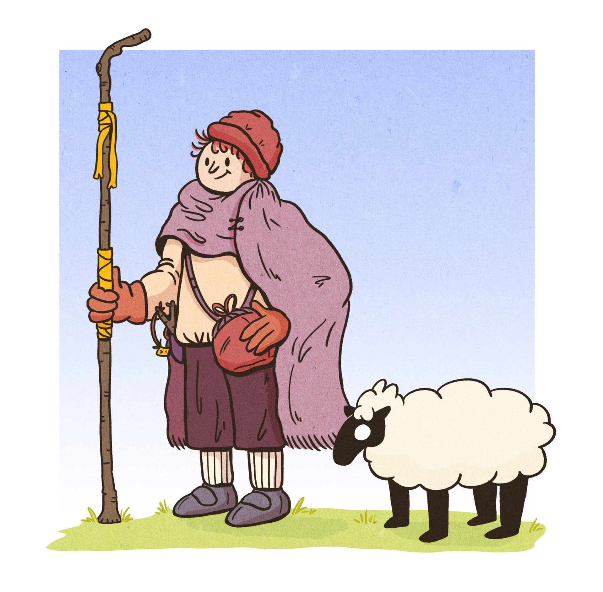 Sheperd Illustration